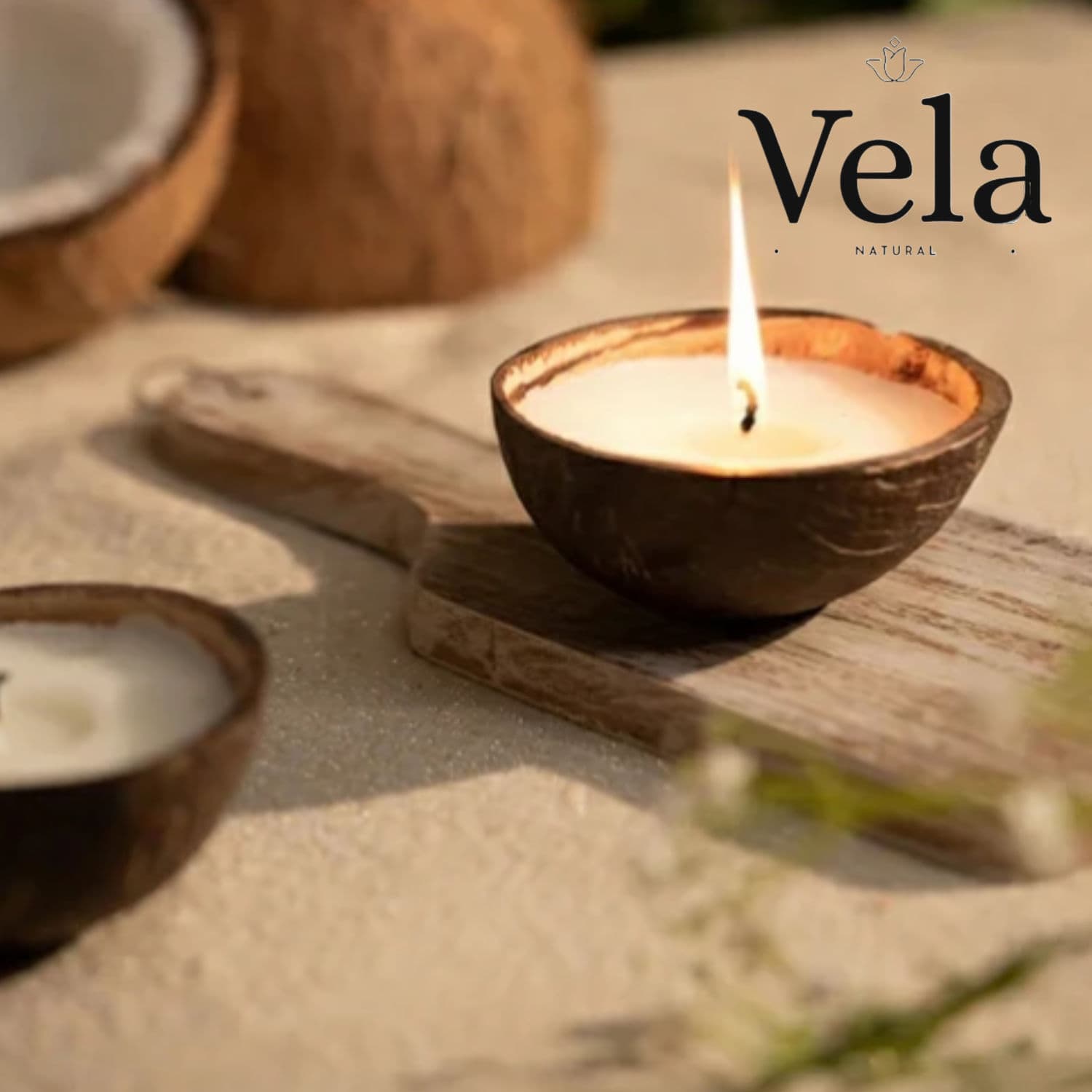 Coconut Candles - 2 Pack thumbnail 1