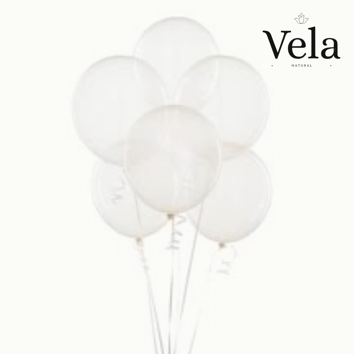 Biodegradable Balloons: Translucent (10 pack) thumbnail 1