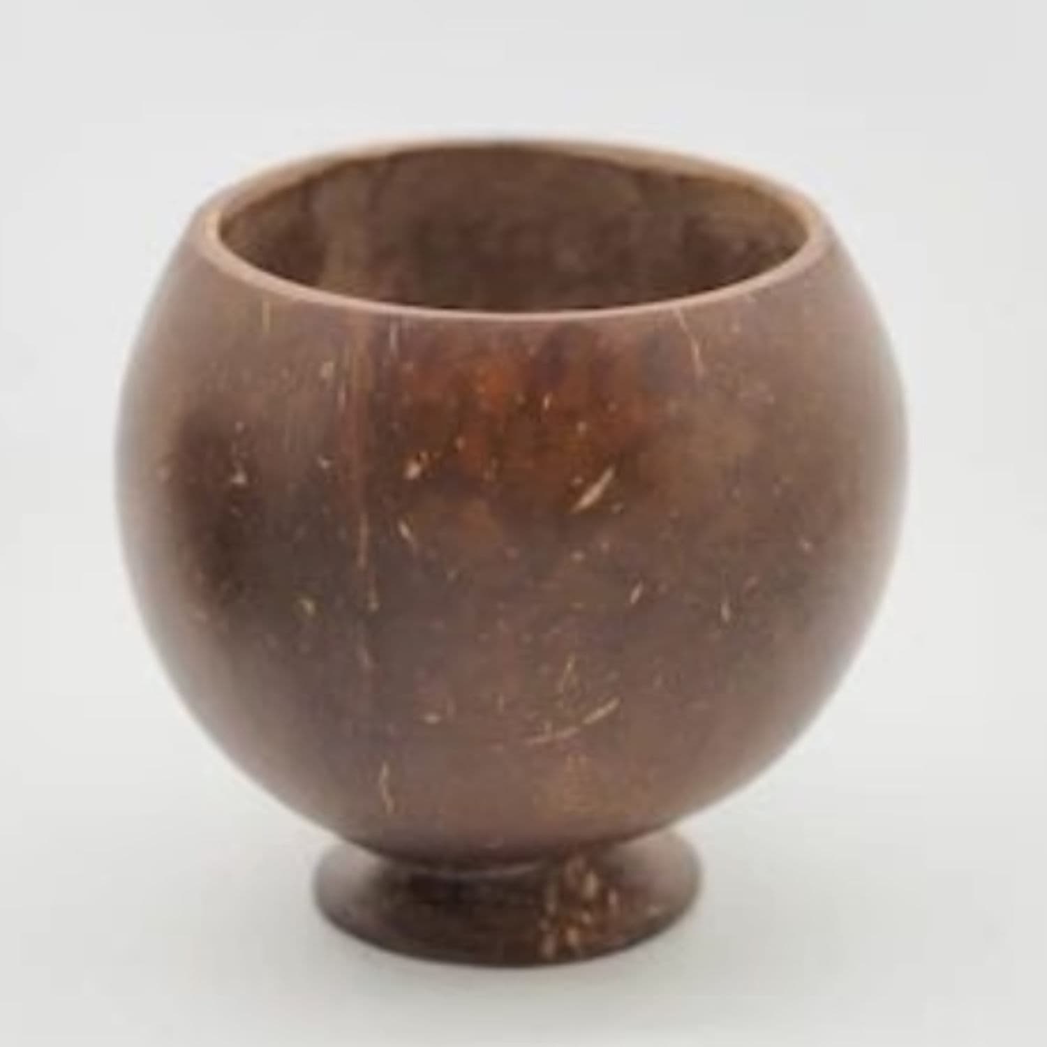 Polished Coconut Cup 300ml - Reusable, Handmade & Eco-Friendly - 25 Pack thumbnail 2