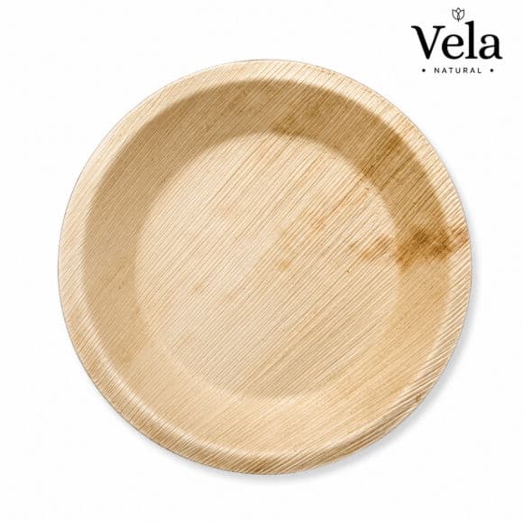 Wholesale Round Palm Leaf Plates - 6" (15cm) Deep, 500. thumbnail 2