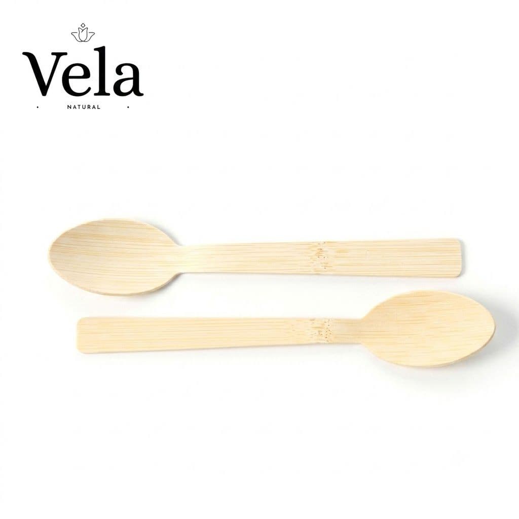 Premium Bamboo Spoons - 50 Pack product image 1