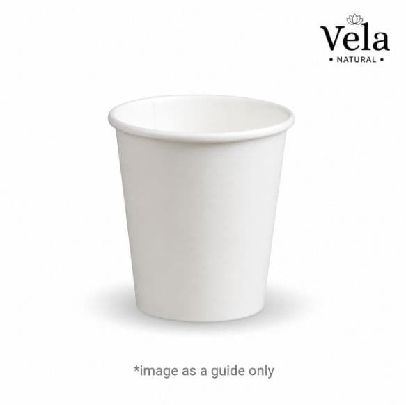 4oz White Compostable Single Wall Cup