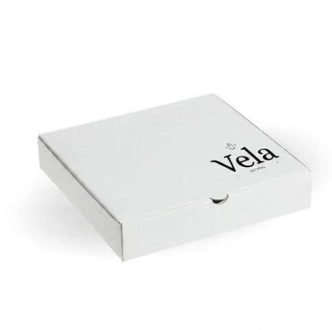 9" White Pizza Boxes product image 1