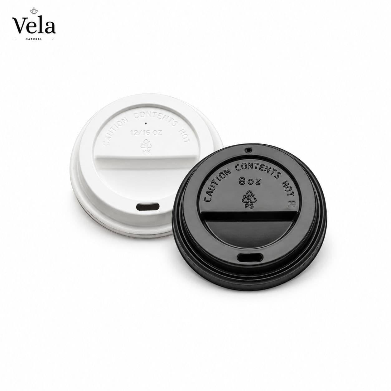 8oz Lids For Disposable Cups - 50 Pack product image 1