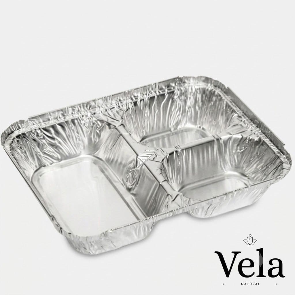 Aluminium Foil Tray 3-Compartment