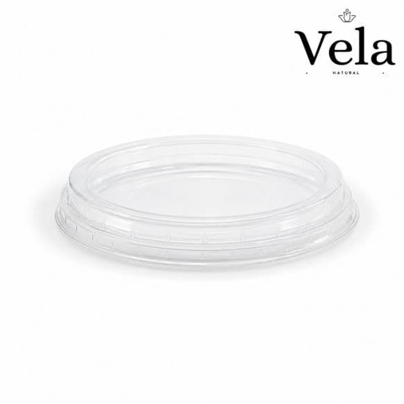 Clear PLA Lids to Fit 60-280ml PLA BioCups & Sauce Cups