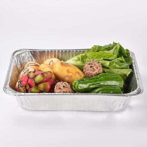 No.6 Aluminum Foil Food Containers Recyclable (860ml) alternate image