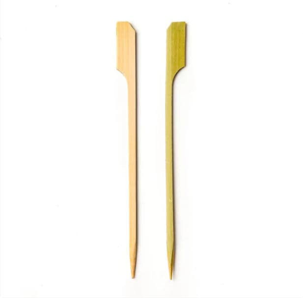 9cm (3.5") Bamboo Paddle Skewers Teppo Gushi Gun Shape alternate image