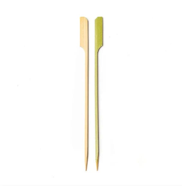 15cm (6") Bamboo Paddle Skewers Teppo Gushi Gun Shape alternate image