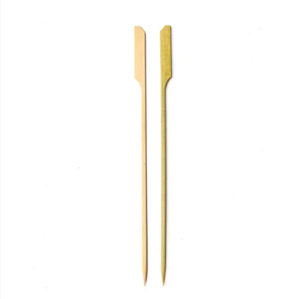 21cm (8.5") Bamboo Paddle Skewers Teppo Gushi Gun Shape alternate image