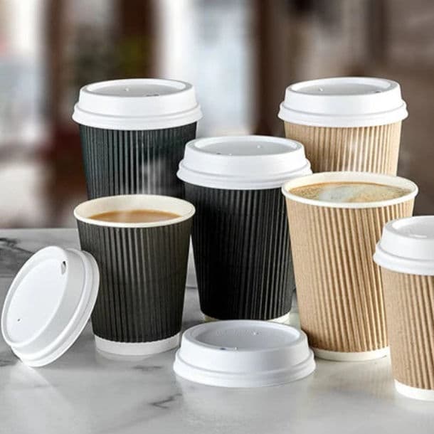 8oz Lids For Disposable Cups - 50 Pack product image 4