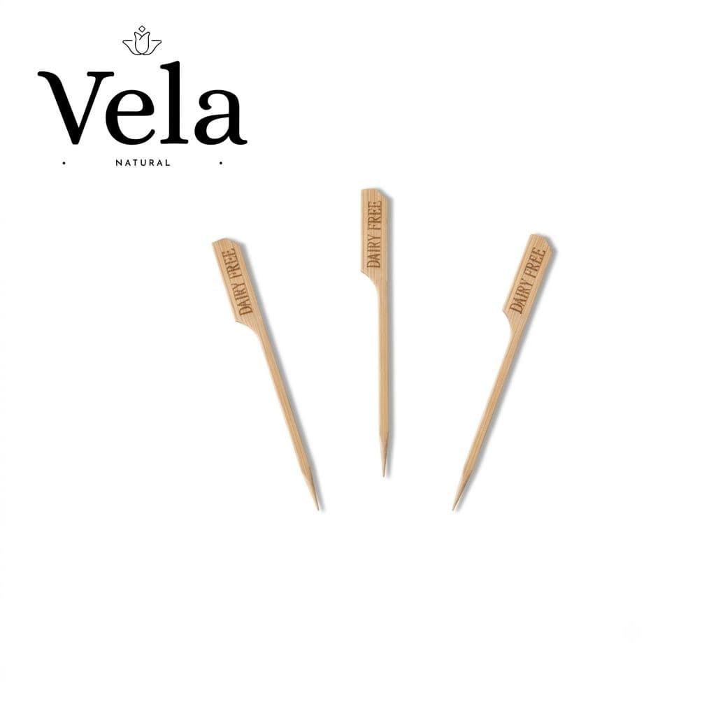 'Dairy Free' Disposable Teppo Gushi Gun Shaped Skewer 9cm (3.5")