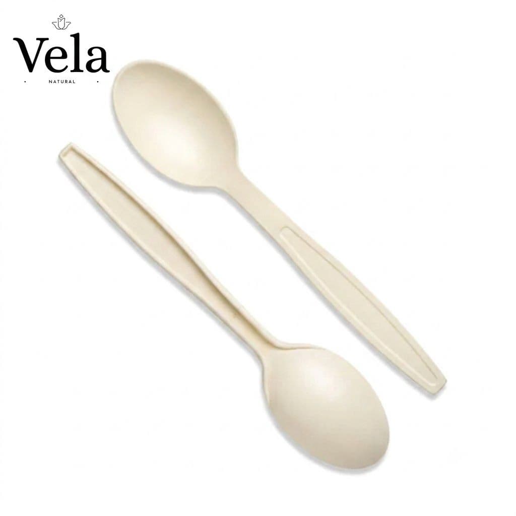 Premium Cornstarch Spoons - 100 Pack product image 1