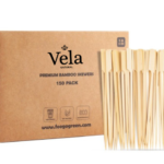 Medium Bamboo Skewers, Paddle (18cm)