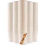 8oz Single Wall Paper Cups, White