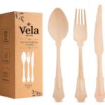 Crafted Wooden Cutlery Set