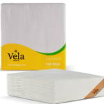White Paper Napkins, 33x33cm
