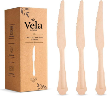 Crafted Wooden Knives