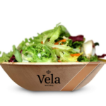 Large 8" (20cm) Round Deep Salad Palm Bowls (750ml)