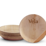 Small Round Palm Plates 6" (15cm)