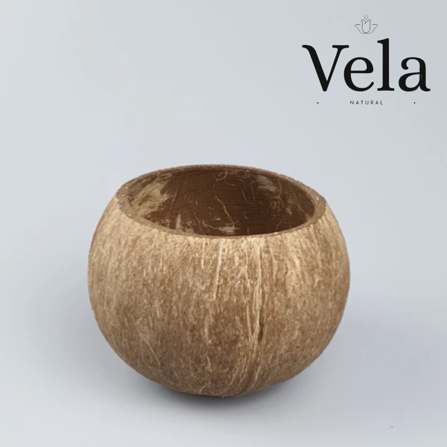 1 400ml Natural Coconut Bowl - Image 1