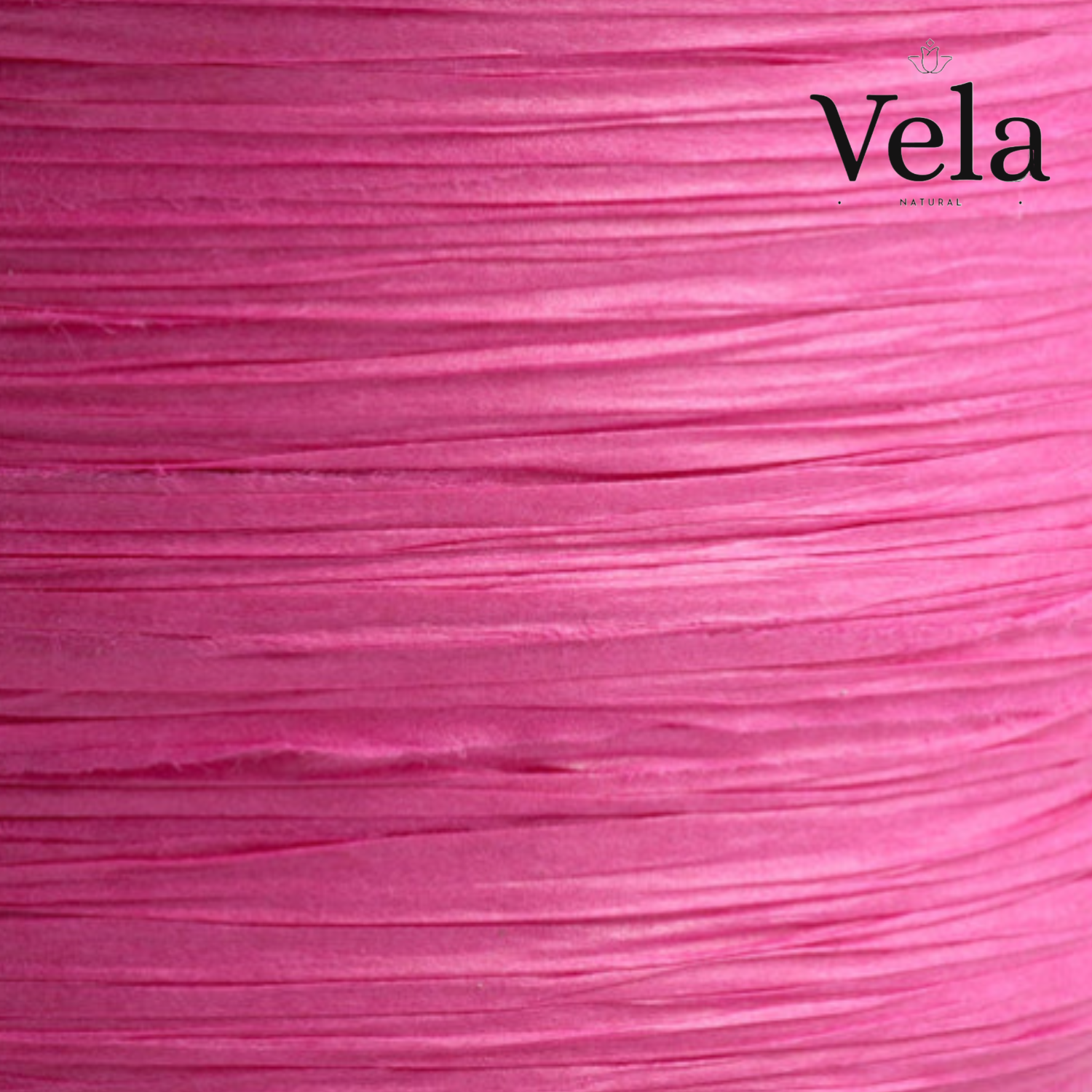 1 Compostable Ribbon: Hot Pink - Image 1