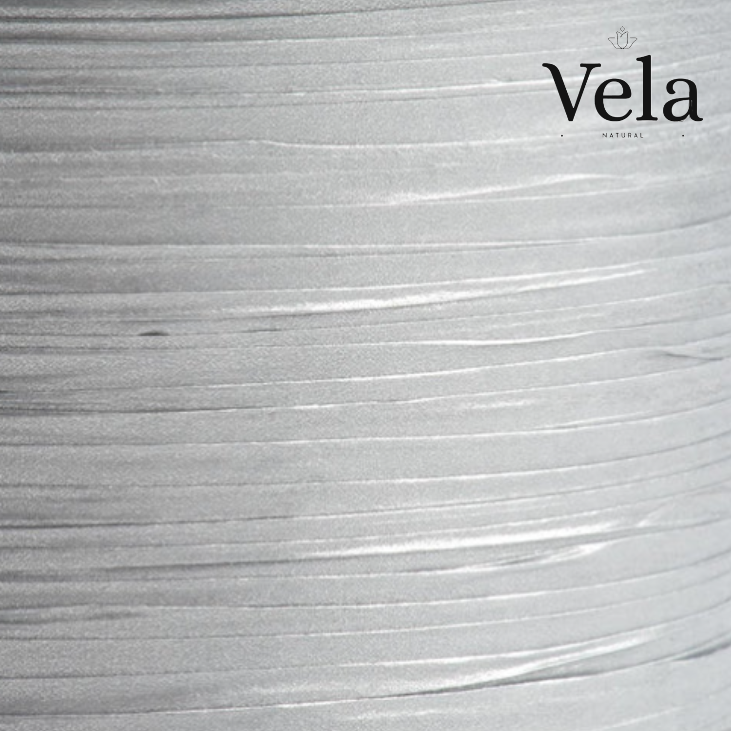 1 Compostable Ribbon: Silver - Image 1