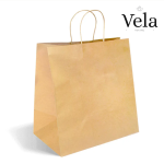 355x220x370mm Jumbo Twist Handle Kraft Paper Bags