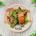 10" (25cm) Shallow Round Palm Leaf Disposable Plates - Image 3