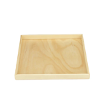 10" x 10" Small Wooden Serving Tray - Image 4
