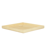 10" x 10" Small Wooden Serving Tray - Image 3