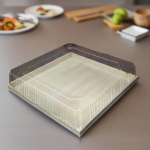 10" x 10" Small Wooden Serving Tray - Image 2