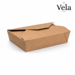 1,100ml Kraft #2 Hot Food Boxes