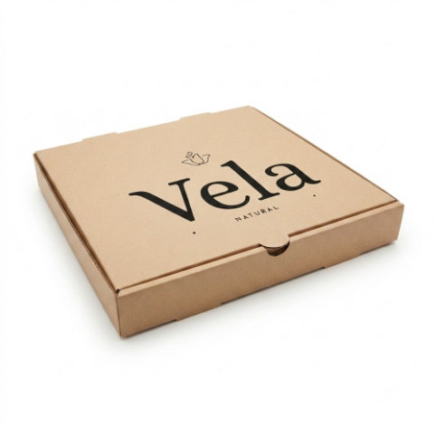 12 Kraft Foil Lined Pizza Box - 100carton 12" Kraft Foil Lined Pizza Box - 100/carton - Image 1