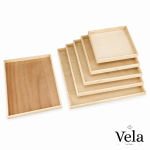 12" x 16" Rectangle Wooden Serving Platters