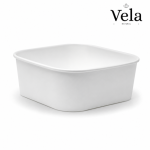 1,200ml White BioBoard Square Takeaway Base
