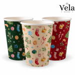 12oz Double Wall Christmas Series BioCups