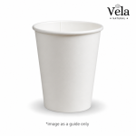12oz White Compostable Single Wall Cup