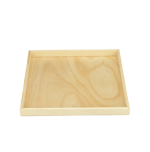 16" x 16" Large Wooden Serving Tray - Image 4