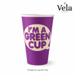 8oz Double Wall Aqueous Lined "I'm a Green Cup"