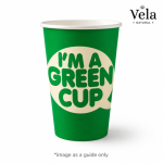 16oz Single Wall Aqueous Lined "I'm a Green Cup"