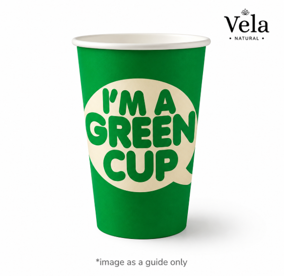16oz Single Wall Aqueous Lined I'm a Green Cup 16oz Single Wall Aqueous Lined "I'm a Green Cup" - Image 1
