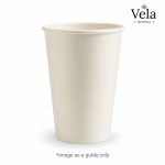 16oz White Compostable Single Wall Cup