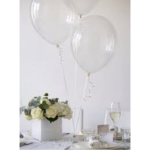 Biodegradable Balloons: Translucent (10 pack) - Image 2