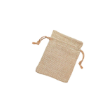 Jute Gift Bags with Drawstring Large 17cm - Image 2