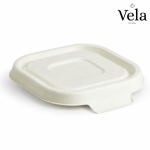 280-630ml White Plant Fibre Takeaway Lids
