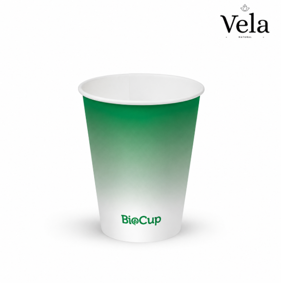 280ml 8oz (80mm) Cold Paper BioCups 280ml / 8oz (80mm) Cold Paper BioCups - Image 1