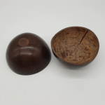 Polished Oval Coconut Shell Bowls 200ml - Image 3