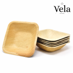 3.5" (9cm) Square Disposable Bowls - Sauce Dips
