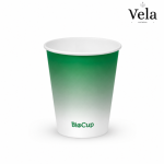 300ml / 10oz (90mm) Green Cold Paper BioCup